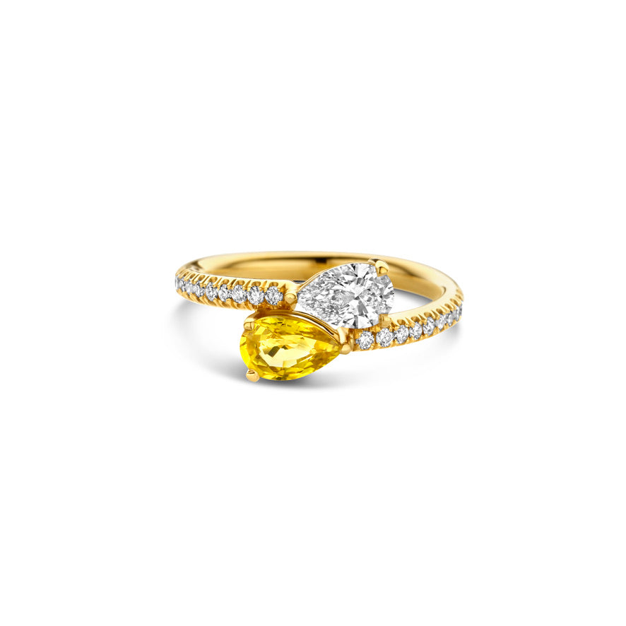 Toi et Moi Sapphire Yellow