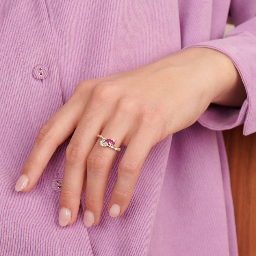 Toi et Moi Sapphire Pink