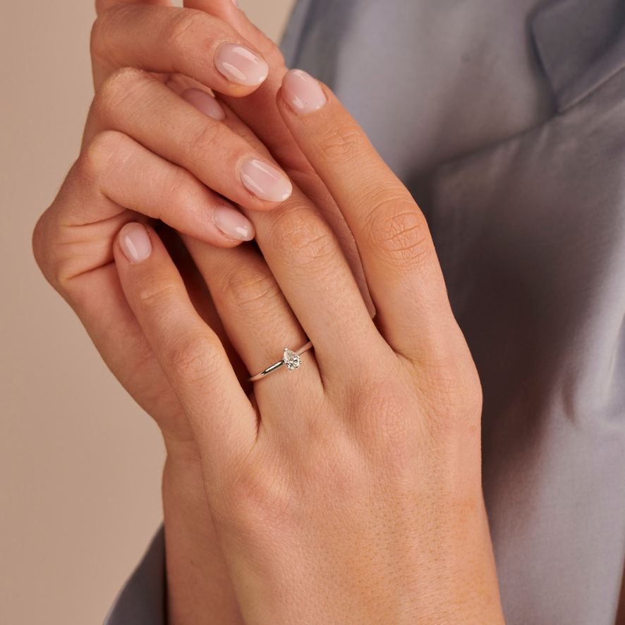 Classic Pear Ring